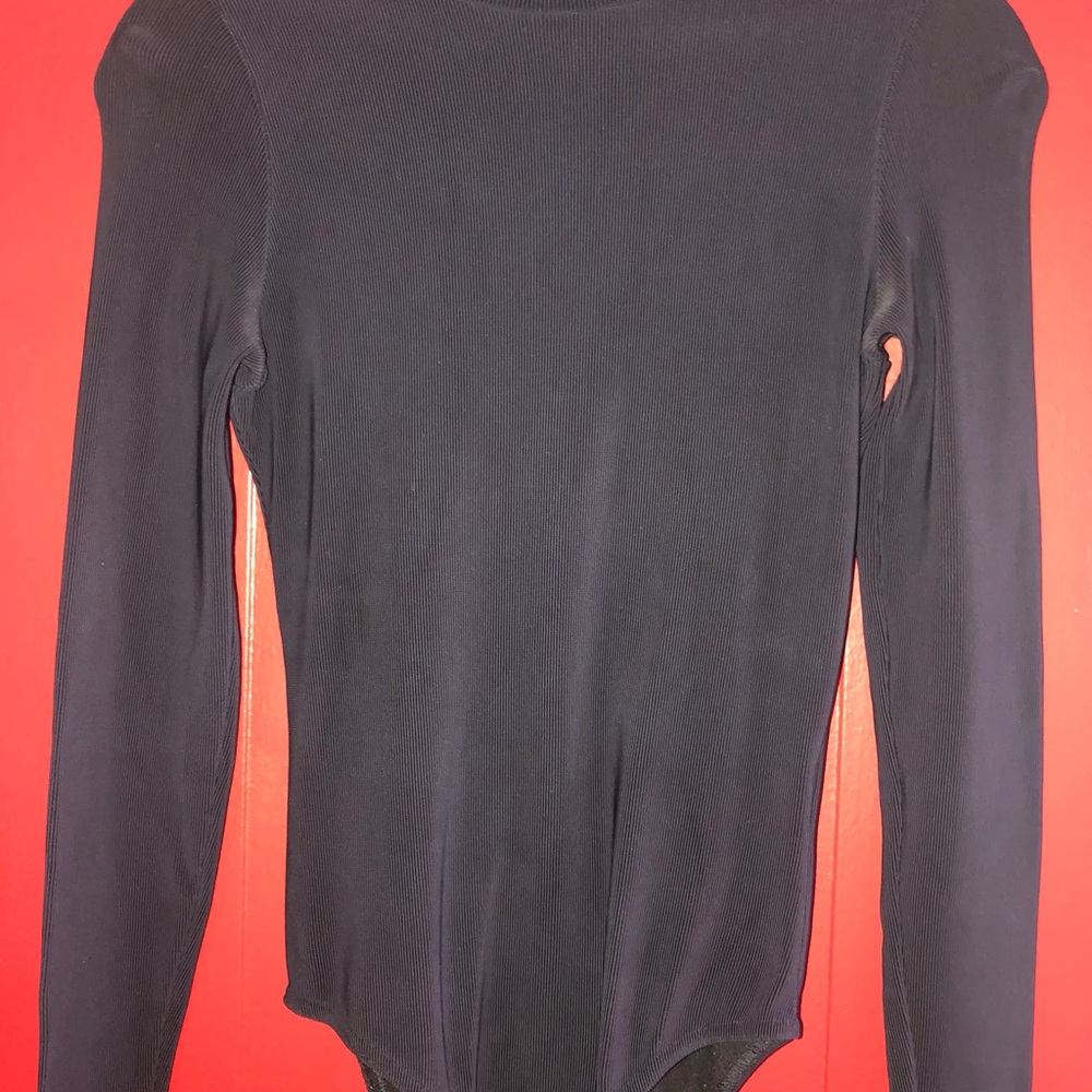 Tom Ford for Gucci. Bodysuit in black. Form fitting